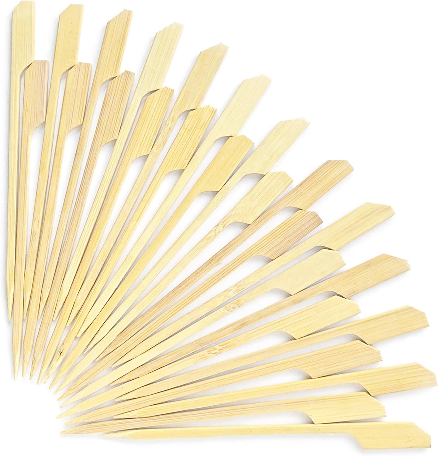 Eco-Gecko 4.75 Inch Bamboo Skewers 1000 pcs