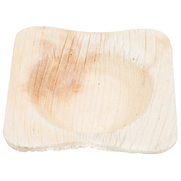 Eco-gecko 400 Disposable 2" Palm Leaf Sauce Bowls