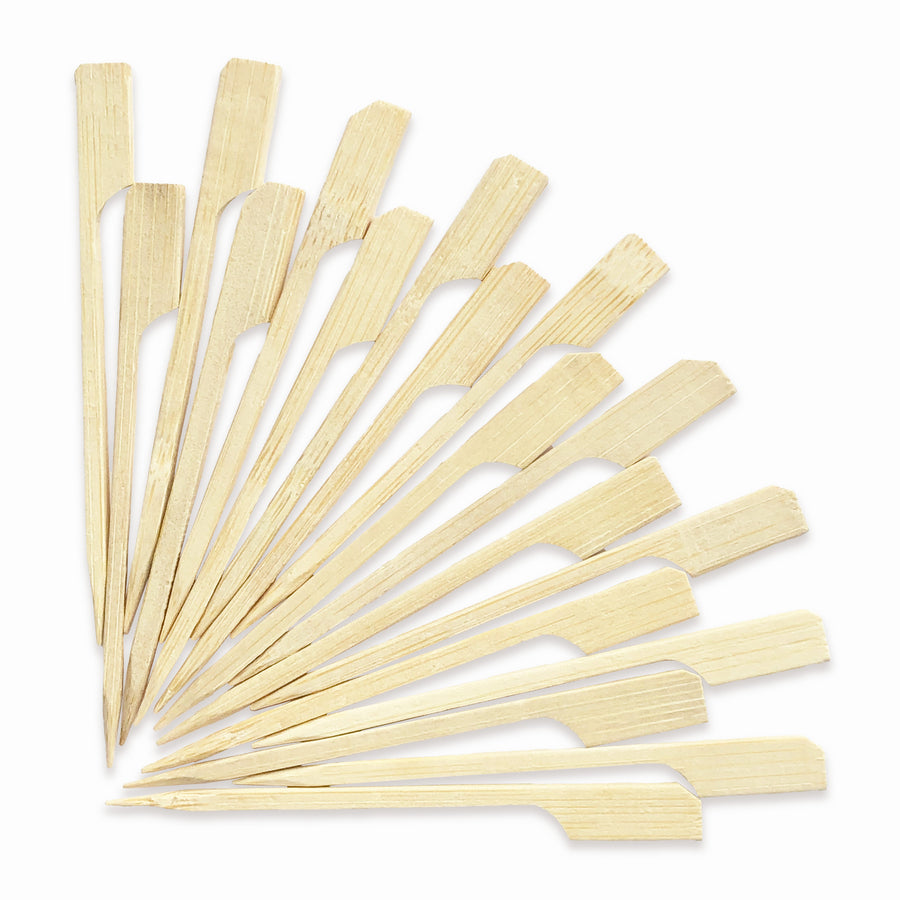 Eco-Gecko 3.5 Inch Bamboo Skewers 1000 pcs