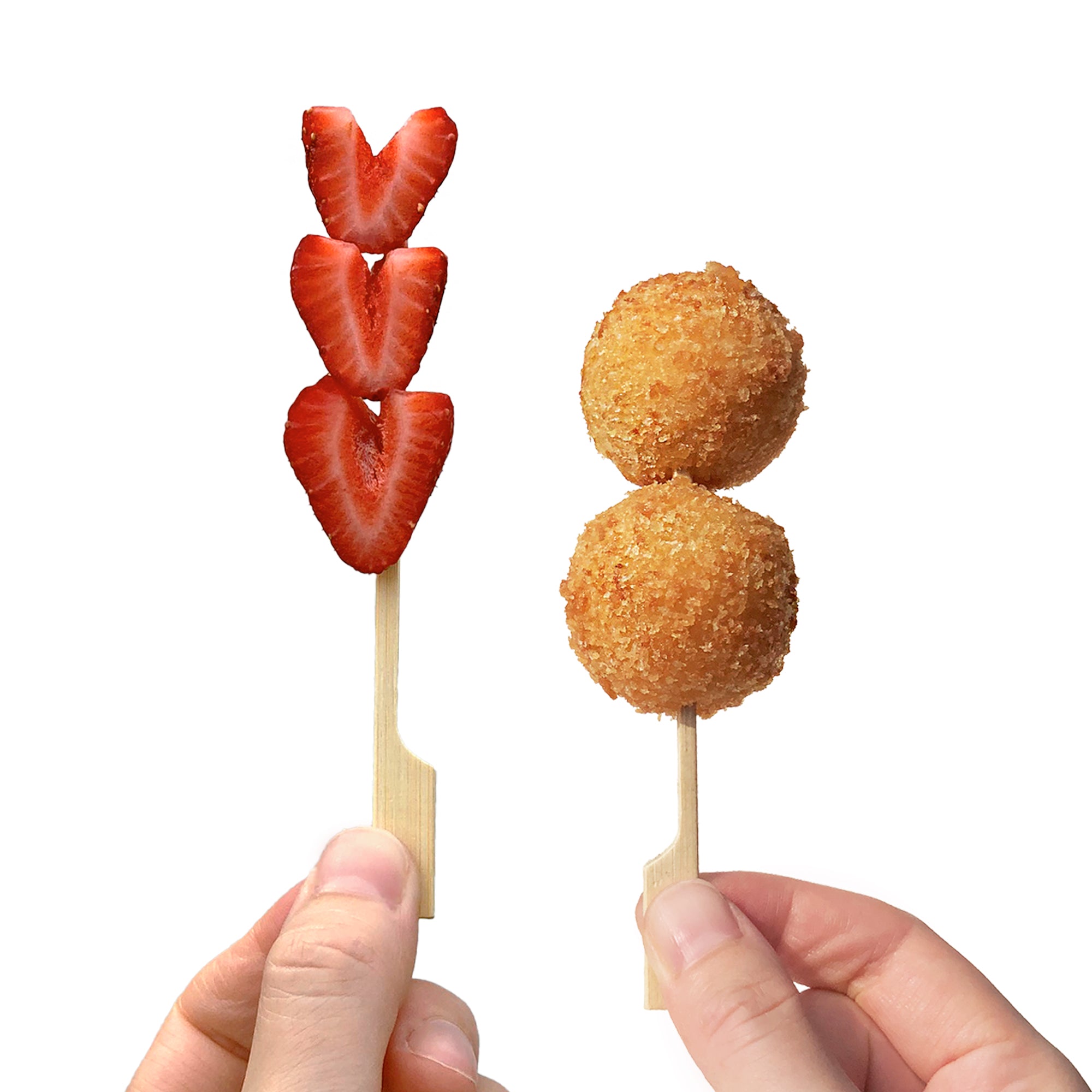 Eco-Gecko 4.75 Inch Bamboo Skewers 1000 pcs