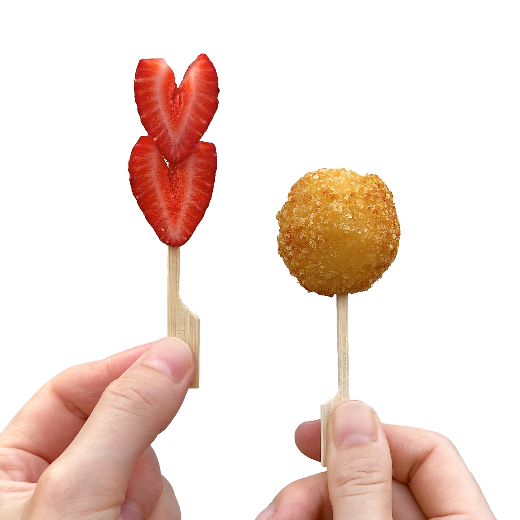 Eco-Gecko 3.5 Inch Bamboo Skewers 1000 pcs