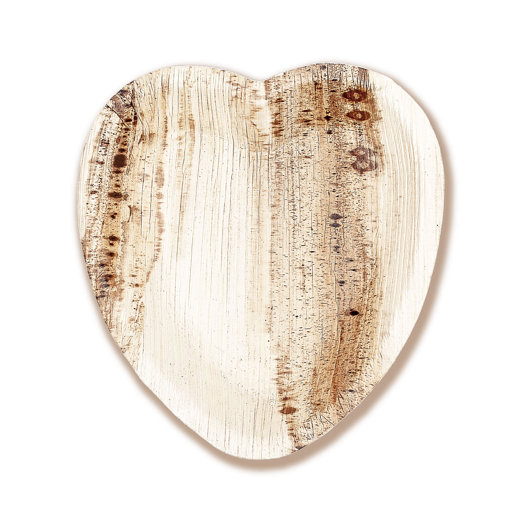 Eco-gecko 100 Disposable 6.5" Heart Palm Leaf Plates