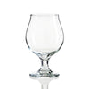 Beer Glass Belgian Style Stemmed Tulip - 16 oz Lambic Beer Glasses - set of 2 w/ coasters