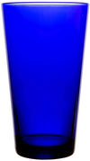 Libbey Cobalt Blue 17.25 Ounce Glasses - Set of 4 - Flare Tumblers w/ Coasters
